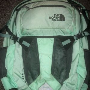 Mint North Face Recon Backpack
